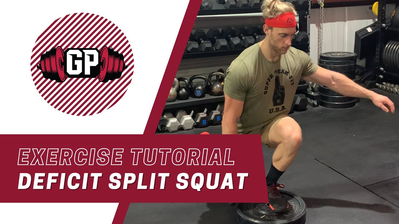 Exercise Tutorial Deficit Split Squat Youtube