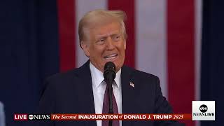 FULL SPEECH: President Donald Trump's inaugural address