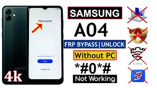 Samsung A04 Frp Bypass Android 12 | New Update 2023 | Samsung A04 Frp Google Lock Bypass Android 12
