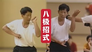 30年前老拳师展示八极拳，原来每一招都能打