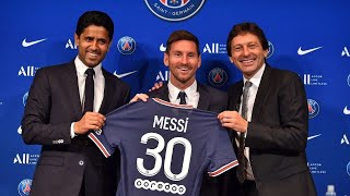 Messi in Paris   press conference of the new PSG striker