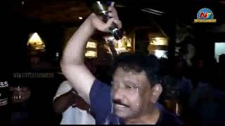 Ram Gopal Varma Hungama In Ismart Shankar Success Party | Puri Jagannadh | Charmy Kaur | NTV Ent