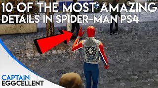 10 Of The Most AMAZING Details In Spider-Man PS4