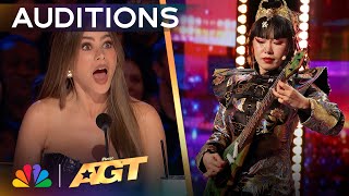 Early Release: Nini SHREDS On Chinese Instruments! | Auditions | AGT 2024