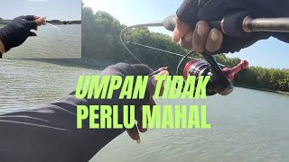 Mancing di spot empang pinggir sungai jarang mengecewakan