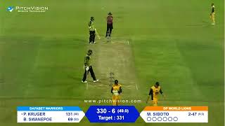 CSA One Day Cup | DP World Lions vs Dafabet Warriors | Division 1