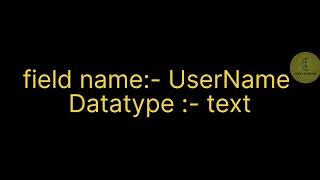 Visual basic 6.0 | NGO Project 'LogIn form creating table' | CodeLearning