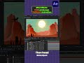 How to Create a Parallax Effect in After Effects  Quick Tutorial #tutorials #AfterEffects #Animation