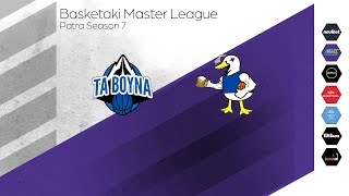 Basketaki Patra Master League - Τα Βουνά vs ΝΤΑΡΙ ΝΤΑΡΙ BC (25/09/24)