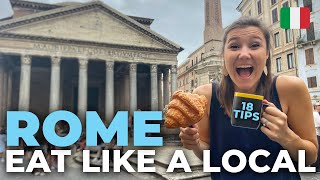 FOOD IN ROME: 18 Things To Know Before You Eat in Rome, Italy | Italian Food