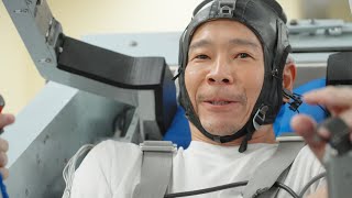 前澤友作・宇宙までの道のり【1/6】｜高速回転する巨大装置でG体験