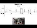 Uptown Girl   Billy Joel 🥁 Grade 2 Beginner Version