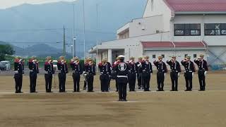 須坂市消防団ラッパ隊‼️大会１週間前OB激励での演奏です。