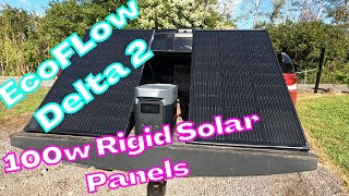Unleashing EcoFlow Delta 2 Powerhouse with 2- 100W Solar Panel