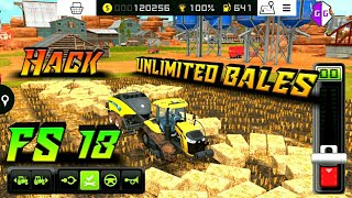 Hack Unlimited Bales | Farming Simulator 18