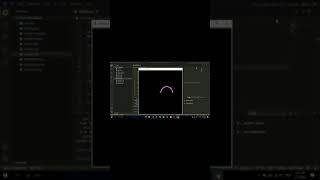 Draw Rainbow Using Python Turtle 🐢 | #python #programming #JavaScript #shorts