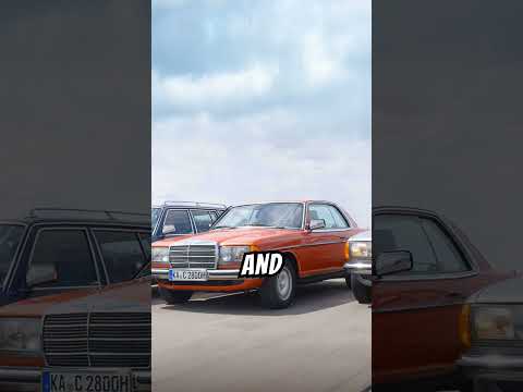 Mercedes-Benz W123: the success story of a car classic #automotivehistory #automobile