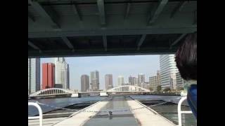 水上バス 日の出桟橋→浅草 2017/4/16