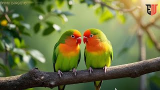 🦜BIRD GARDEN | COLORFUL BIRDS | BREATHTAKING NATURE,WONDERFUL BIRD SONG | STRESS RELIEF AND HEALING🦜