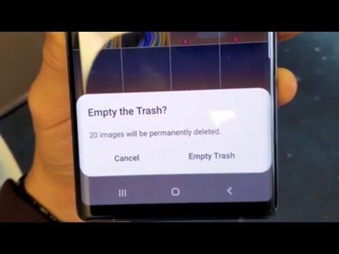 How to Empty Trash Bin on Samsung Galaxy Note 8/9/10/10