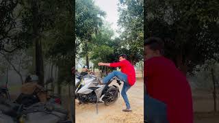 দেখুন কিভাবে বাইক চু*রি করে🤣#shorts #funny #comedy #laline#nasavaibinodon #atikcomedy