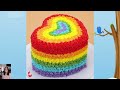 🥶 hooked up storytime 🌈 satisfying colorful cake decorating recipes