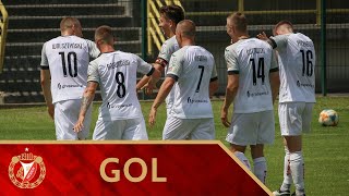 Górnik Polkowice - Widzew Łódź 4:3 - gol Rafała Wolsztyńskiego