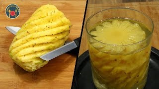 पाइनएपल आसानी से छिलने और प्रिजर्व करने का तरीका | Cut \u0026 Store Pineapple | Seemas Smart Kitchen