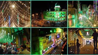 eid milad un nabi lighting 2022 | 12 rabi ul awal | decoration lighting karachi | kharadar,buns Road