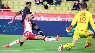 Monaco - Lille 2 2 | All goals & highlights | 19.11.21 | FRANCE Ligue 1 | Match Review