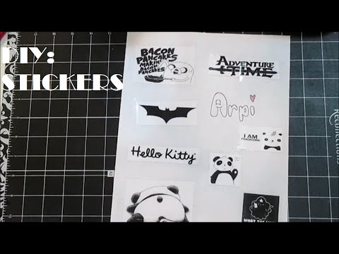 DIY:Stickers(No Sticker Paper) DIY:Stickers(No Sticker Paper)
