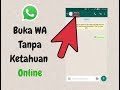 Cara Agar Tanda Online Di Whatsapp Tidak Terlihat Saat Membuka Pesan | Tutorial