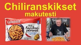 Makutestissä chiliranskalaiset