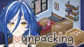 【Unpacking】のんびり荷物整理しながらお話しよ【アンパッキング/#新人vtuber /菓月ぽて 】