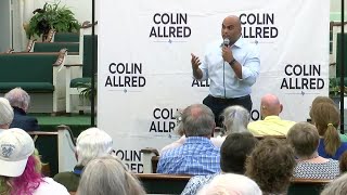 WebXtra: Rep. Colin Allred visits Tyler to discuss senate campaign