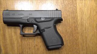 Glock 43 vs 19 Size Comparison