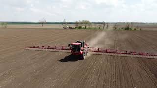 Permetezés- Agrifac Condor Mountain master , Massey ferguson S 7718 + Annaburger