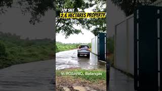 FOR SALE l 2.6 Hectares in ROSARIO Batangas l Clean Tittle l 50 meters aWay from the main road l