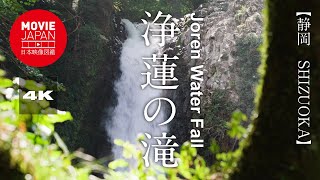 静岡　伊豆　浄蓮の滝 4K Joren Water Fall