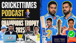 India's Road to Champions Trophy 2025: Strategy, Challenges \u0026 Squad Selection | Podcast Ep. 12