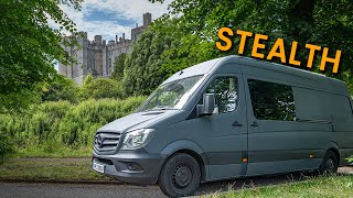 STEALTH Camping next to Englands Most Beautiful Castle! | Arundel Vanlife