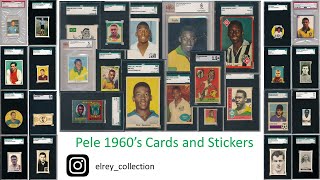 Pele's 1960's Cards and Stickers
