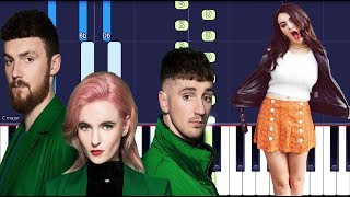 Clean Bandit - Playboy Style (feat. Charli XCX & Bhad Bhabie) Piano Tutorial EASY (Piano Cover)