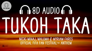 Nicki Minaj, Maluma & Myriam Fares - Tukoh Taka (8D AUDIO) Official FIFA Fan Festival™ Anthem