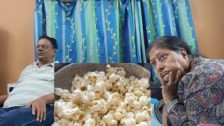 Today Our Full Family Watch Cricket Match And I Cook Popcorn We Enjoyed #familyfun