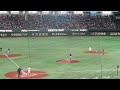 トヨタ北村 祥治が内野ゴロでしっかり追加点をとる（都市対抗 決勝2023 トヨタ自動車 対ヤマハ2023年7月25日）