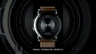 Introducing the Canfield C56 - A sporty yet refined timepiece. Now available. #Shinola #Canfield