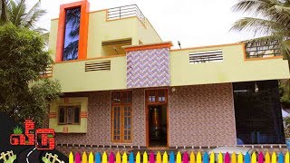 19 லட்சத்தில் அழகான 3BHK வீடு கட்டலாம் Cost effective | 2 Story House | Tamil | Veedu 24