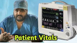 Patient Vitals # Telugu#hospital #english #anesthesiologist #education#viralvideo