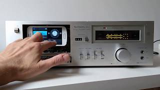 Technics M12 as FM Radio - MP3 Tapeless Deck Project